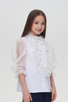Блузка с рюшами