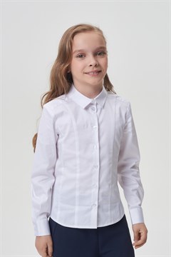 Блузка классическая с длинными рукавами