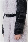 Пальто из искусственного меха с сумочкой - фото 16989