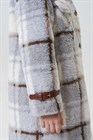 Пальто из искусственной овчины с отделкой - фото 16993