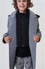 Пальто на синтепоне с капюшоном - фото 17014