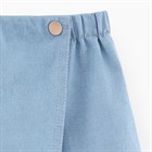Джинсовая юбка-шорты - фото 19861